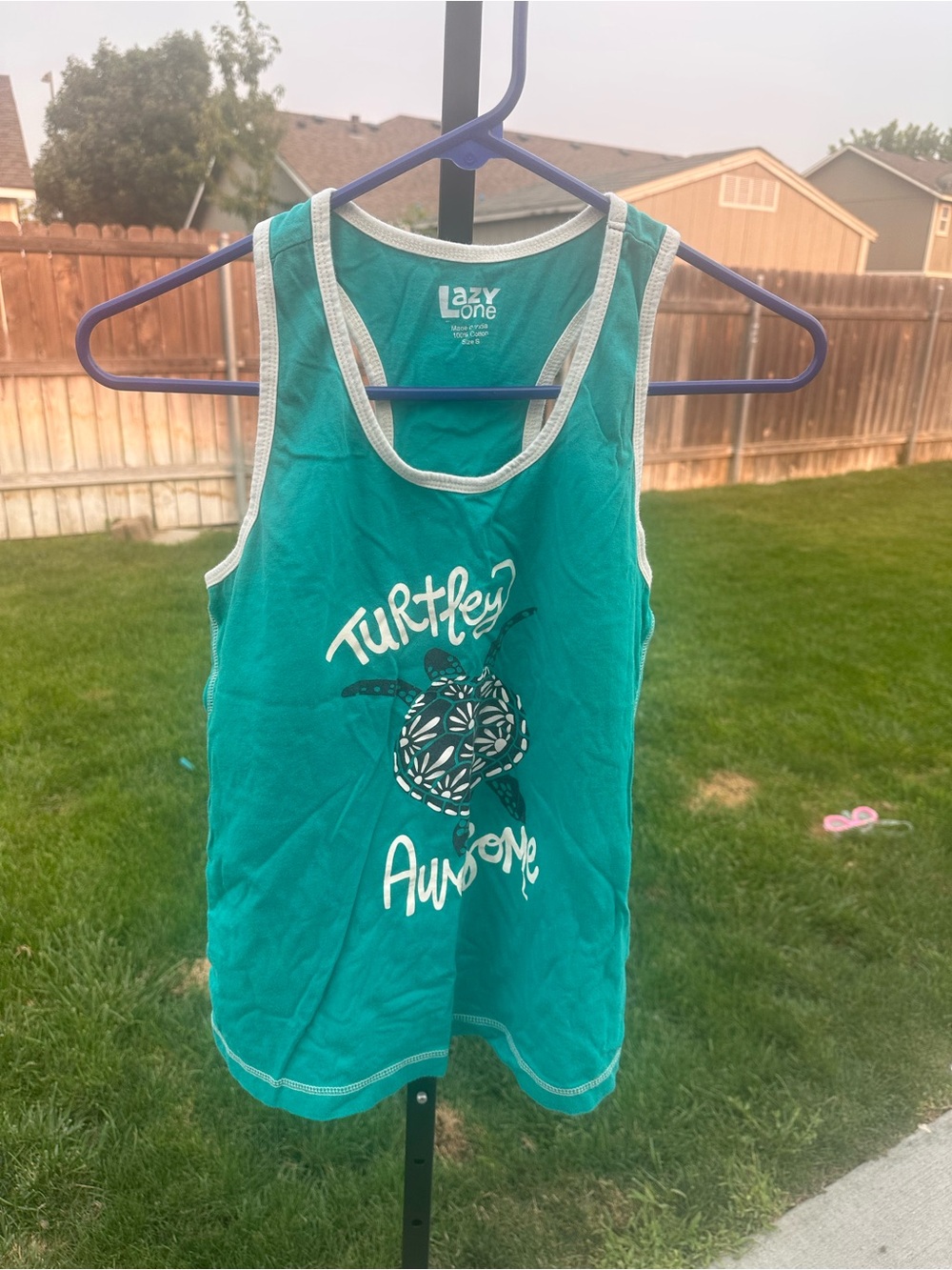 Lazy one small Turtle shirt